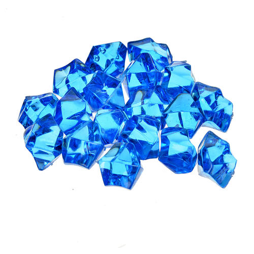 Hellblauen Steinchen 150gr 2