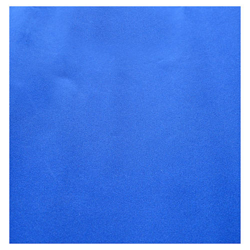 Rollo papel azul terciopelo cm. 70x50 2