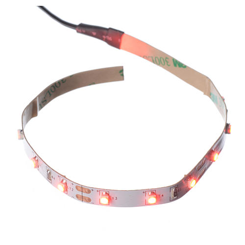 LED strip Power "PS", 15 LED, 0.8x25cm, red, FrialPower 1