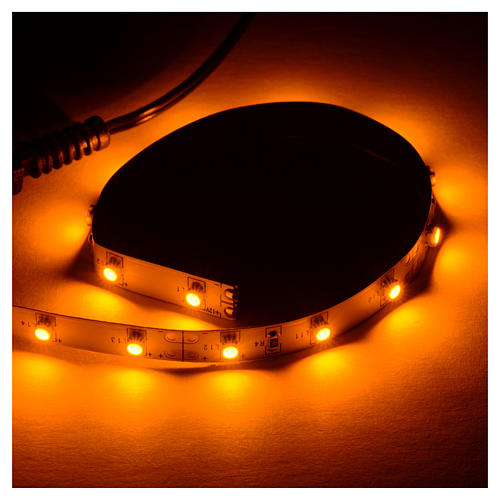 Striscia led Power "PS" 15 led 0,8x25 cm giallo FrialPower 2