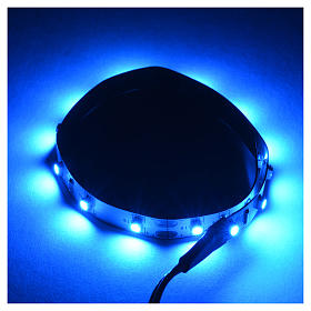 LED strip Power "PS", 15 LED, 0.8x25cm, blue, FrialPower