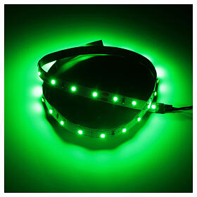 Tira de LED Power 'PS' 30 LED 0.8 x 50 cm. verde Frial Power