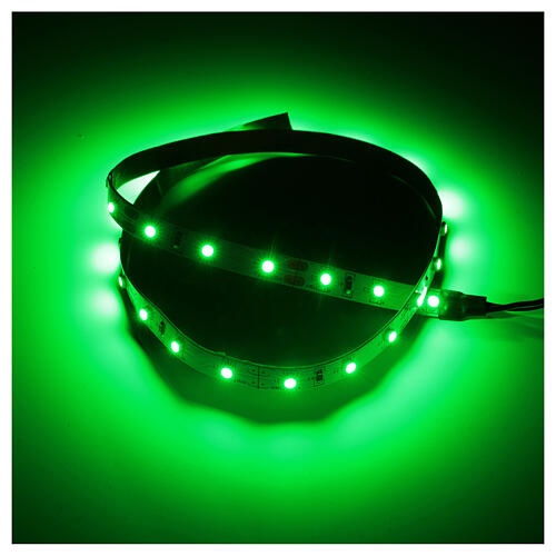 Tira de LED Power 'PS' 30 LED 0.8 x 50 cm. verde Frial Power 2
