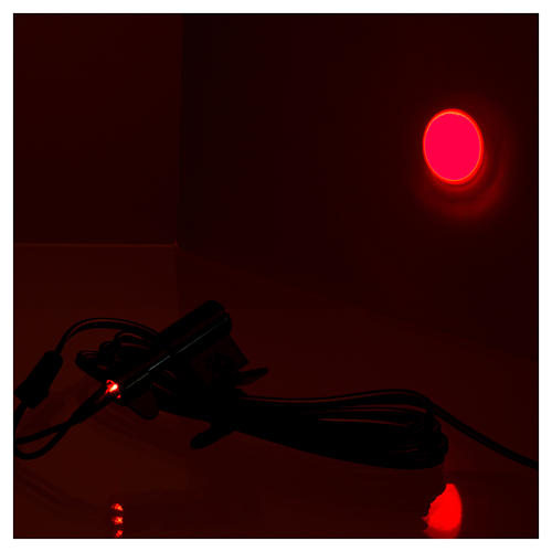 Micro projecteur soleil rouge pour centrales Frisalight 2