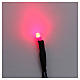 LED diámetro 3 mm. luz roja para centralitas Frisalight s1