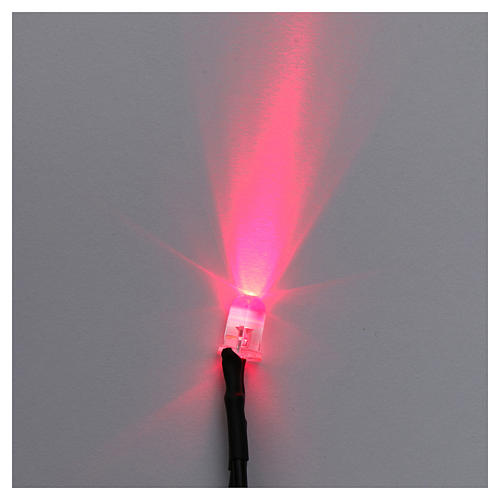 LED diámetro 5 mm. luz roja para centralitas Frisalight 1