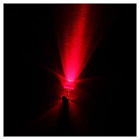 Led diam 5 mm luce rossa per centraline serie Frisalight