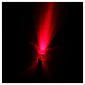 Lâmpada LED diâmetro 5 mm luz vermelha para artigos da linha Frisalight