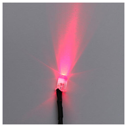 Lâmpada LED diâmetro 5 mm luz vermelha para artigos da linha Frisalight 1