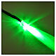 Lâmpada LED diâmetro 5 mm luz verde para artigos da linha Frisalight s2