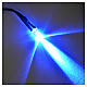 Lâmpada LED diâmetro 5 mm luz azul para artigos da linha Frisalight s2