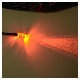 LED diámetro 5 mm. luz naranja para centralitas Frisalight