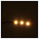 Fita 3 lâmpadas LED branco quente para artigos da linha Frisalight - 0,8x4 cm s2