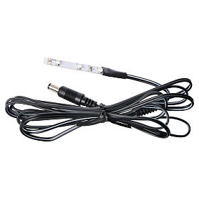 Controladores de Efeitos para Presépio: Fita 3 lâmpadas LED luz amarela para artigos da linha Frisalight - 0,8x4 cm