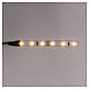 LED strip with 6 lights 0,8x8cm, warm white for Frisalight s1