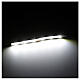 LED strip with 6 lights 0,8x8cm, cold white for Frisalight s2