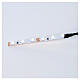 LED strip with 6 lights 0,8x8cm, cold white for Frisalight s3