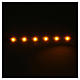 LED strip with 6 lights 0,8x8cm, yellow for Frisalight s2