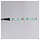 LED strip with 6 lights 0,8x8cm, green for Frisalight s1