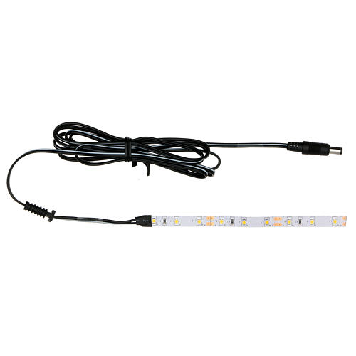 Fita 9 lâmpadas LED luz branca quente para artigos da linha Frisalight - 0,8x12 cm 3