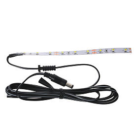 LED strip with 9 lights 0,8x12cm, cold white for Frisalight