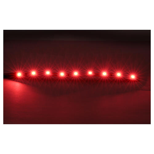 Led Streife 9Leds 0.8x12cm rot für Frisalight 2