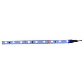 Leds bande 9 micro-leds pour Frisalight bleu 0,8x12 cm