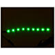 Tira de 9 LED cm. 0.8x12 cm. verde Frisalight s2