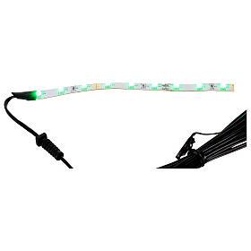 Led strisce 9 led cm 0,8x12 cm verde per Frisalight