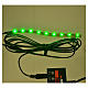 LED strip with 9 lights 0,8x12cm, warm white for Frisalight s2