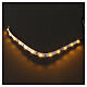 LED strip with 12 lights 0,8x16cm, yellow for Frisalight s2
