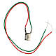 Portalámpara E10 para bombillas micromignon C11 cable pelado s2