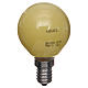 Lampada 25W gialla E14 per illuminazione presepi s1