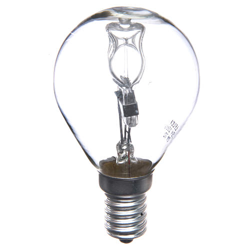 Weiße Glühbirne 25W E14 für Krippenbeleuchtung 1