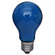 Hellblaue Glühbirne 40W E25 für Krippenbeleuchtung s1