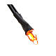 Micro light bulb flickering effect 4mm with cable and plug s1