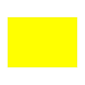 Gelatina per lampade 25x30 cm gialla