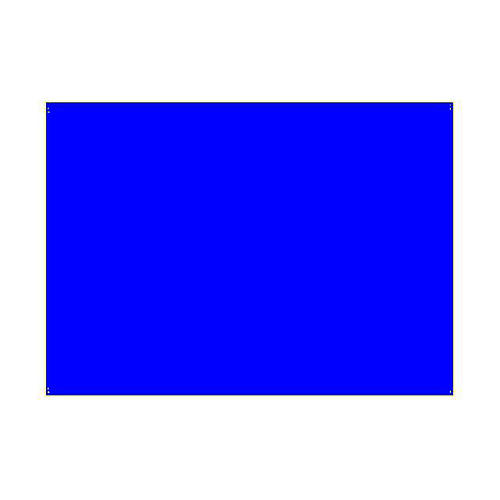 Gélatine pour ampoules de 25x30 cm bleu 1
