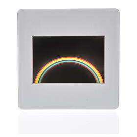 Diapositivo para presépio arco-íris