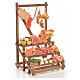 Nativity accessory, cold meat seller's stall 20x22x40cm s4
