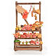Nativity accessory, cold meat seller's stand 20x22x40cm s1