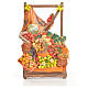 Nativity accessory, greengrocer's stall 20x22x44cm s8
