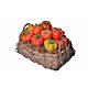 Korb mit Tomaten aus Wachs 10x7x8cm s3