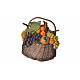 Cesto frutta in cera 10x7x8 cm s1