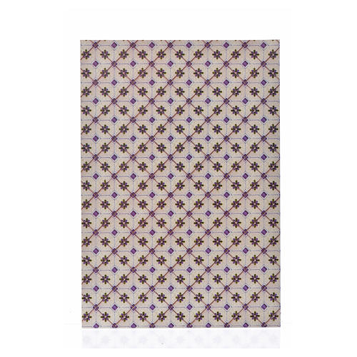 Cartão fino chão losangos 24x16,5 cm 1