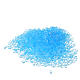 Grains décoratifs bleu transparent 100 g s1