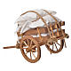 Neapolitan Nativity accessory, cloth cart in wood s3