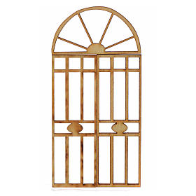 Portón belén de madera 3 piezas 10,5x5