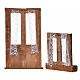 Fenster- und Türflügel aus Holz für Krippe s2