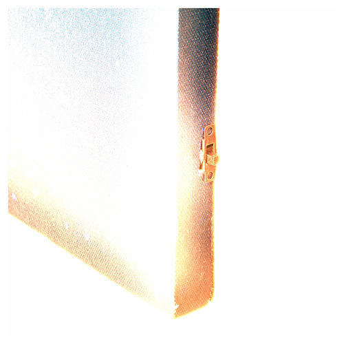 Panel iluminado para el belén con cometa cm. 50x70 4